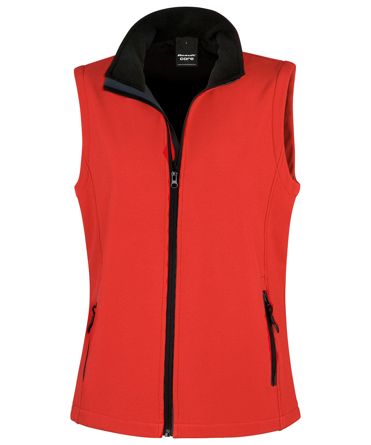 Women's Softshell Body Warmer - Adult Fit - Result Core Value