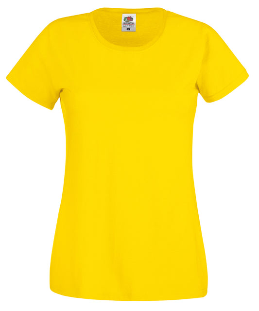 Classic Cotton Female T-Shirt - Adult Fit - Fruit of the Loom