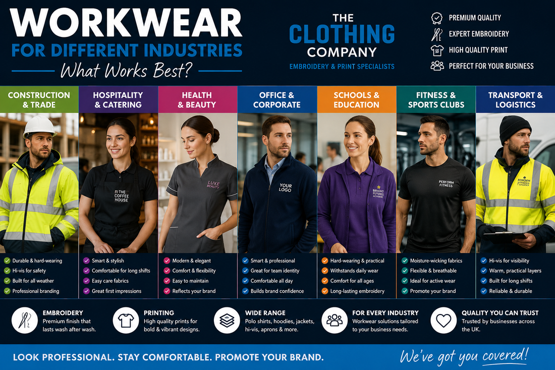 Workwear for Different Industries – What Works Best?