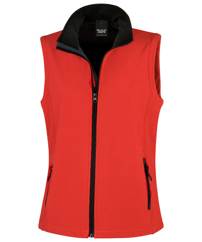 Women's Softshell Body Warmer - Adult Fit - Result Core Value