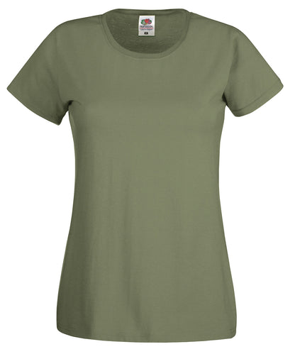 Classic Cotton Female T-Shirt - Adult Fit - Fruit of the Loom