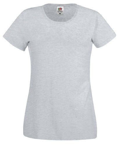 Classic Cotton Female T-Shirt - Adult Fit - Fruit of the Loom