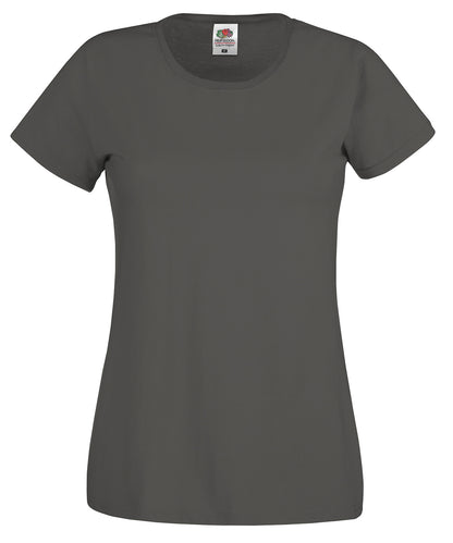 Classic Cotton Female T-Shirt - Adult Fit - Fruit of the Loom