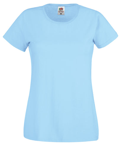 Classic Cotton Female T-Shirt - Adult Fit - Fruit of the Loom