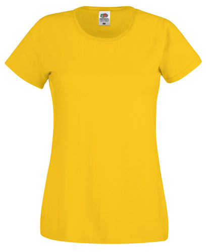 Classic Cotton Female T-Shirt - Adult Fit - Fruit of the Loom
