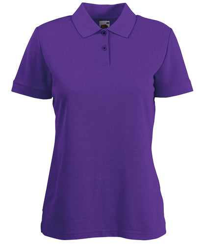 Women's 65/35 Polo - Adult Fit - Fruit of the Loom