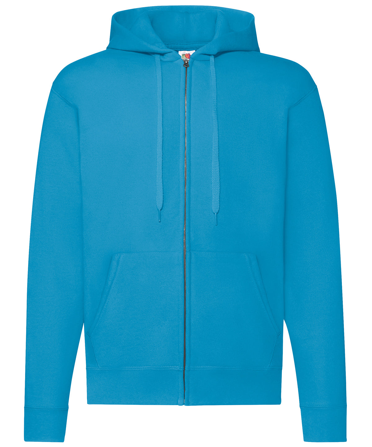 Classic 80/20 Hooded Zipped Sweatshirt - Adult Fit - Fruit of the Loom