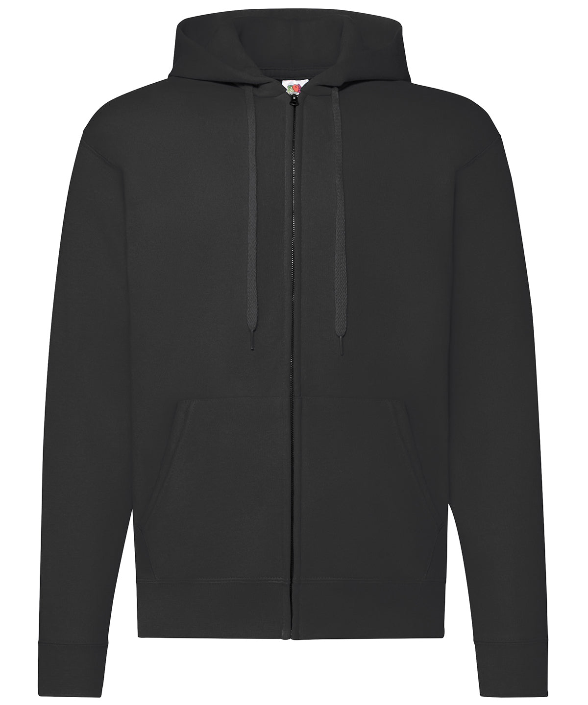 Classic 80/20 Hooded Zipped Sweatshirt - Adult Fit - Fruit of the Loom
