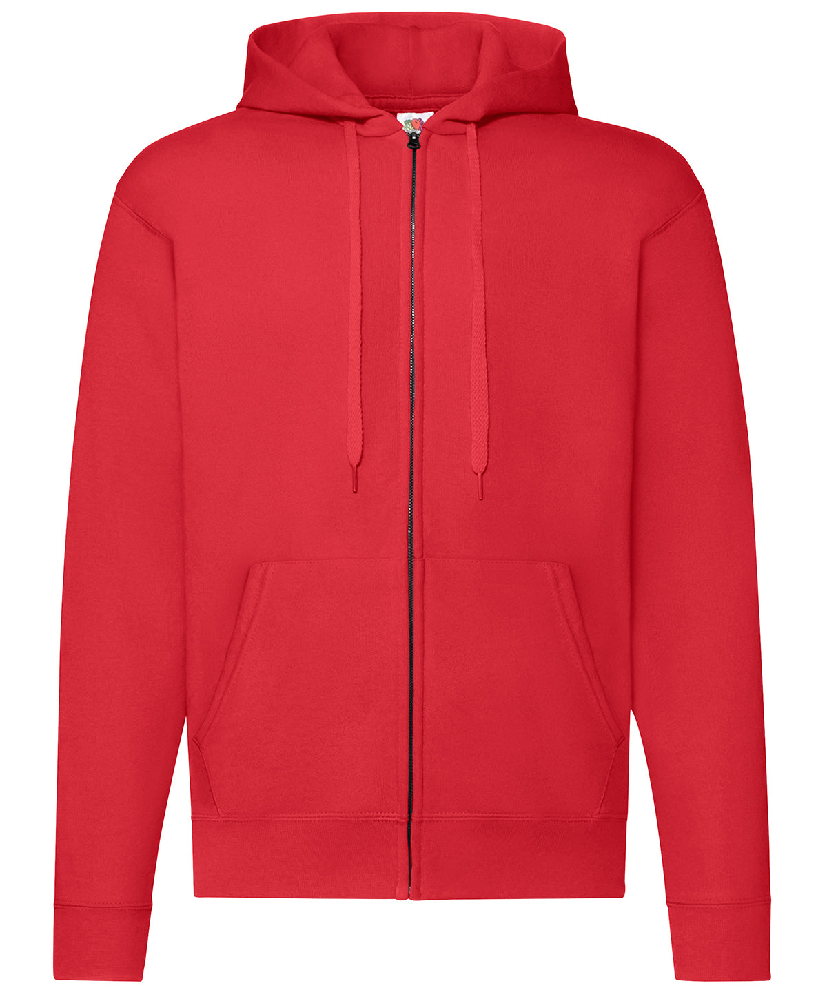 Classic 80/20 Hooded Zipped Sweatshirt - Adult Fit - Fruit of the Loom
