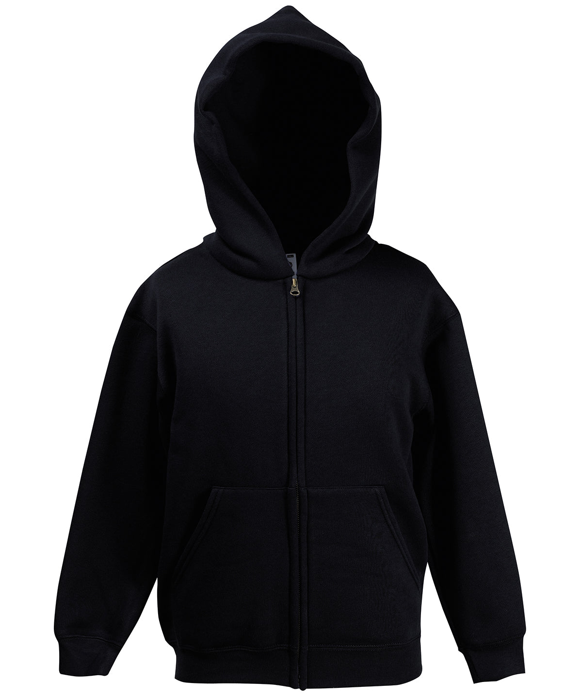 Classic Children's Hooded Zipped Hoodie - Child Fit - Fruit of the Loom