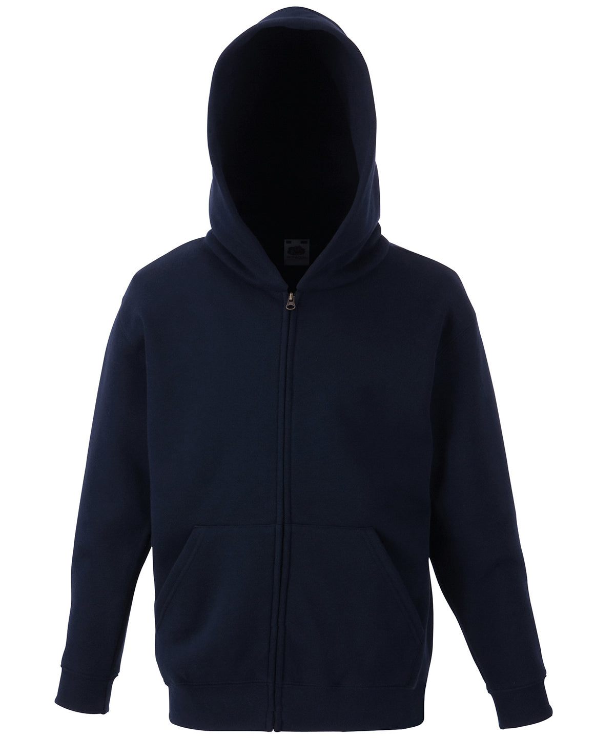 Classic Children's Hooded Zipped Hoodie - Child Fit - Fruit of the Loom