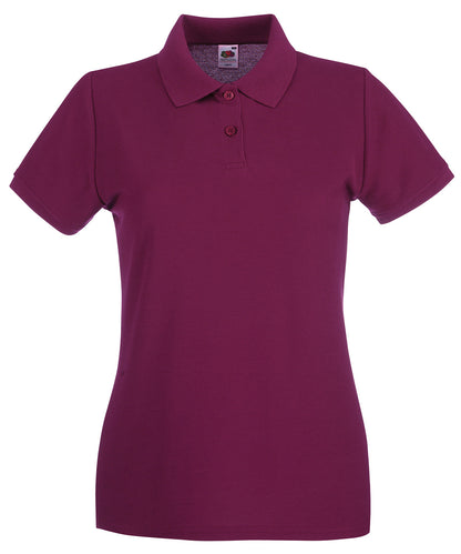 Classic Women's Premium Polo Shirt - Adult Fit - Fruit of the Loom
