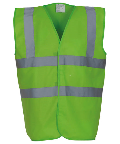 Hi Vis 2-band-and-braces Waistcoat - YOKO