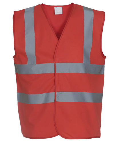 Hi Vis 2-band-and-braces Waistcoat - YOKO